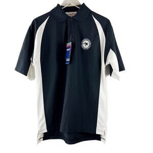 Austin Toros Polo Shirt G League Black & White Short Sleeve Men NWT Size M